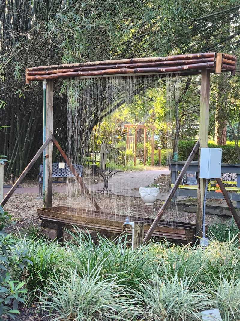 Water Features Including Waterfall and Pond