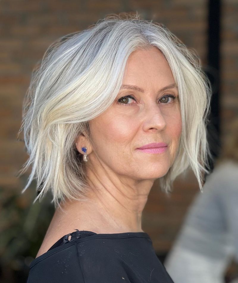 Layered Lob (Long Bob)