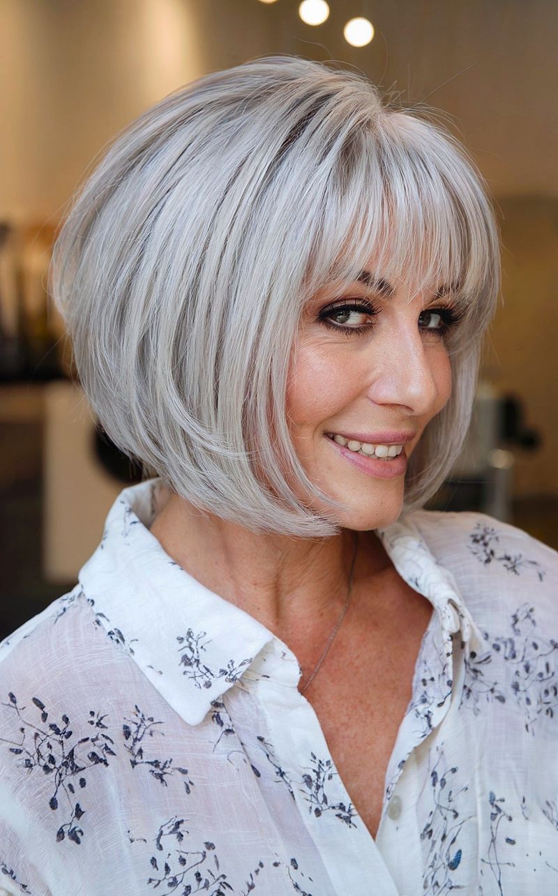The Classic Bob with Subtle Layers