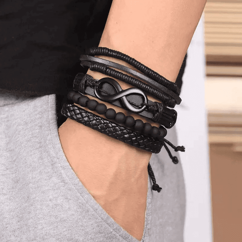 Leather Bracelets & Tribal Accessories
