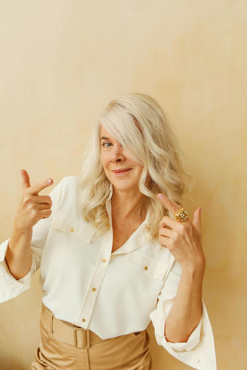 Classic White Button-Down Shirt