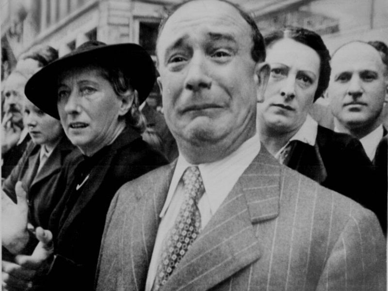 Men Crying in Public
