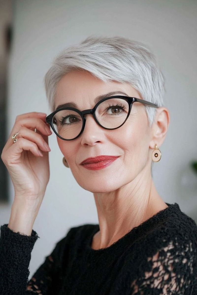 Choppy or Wispy Pixie Cut