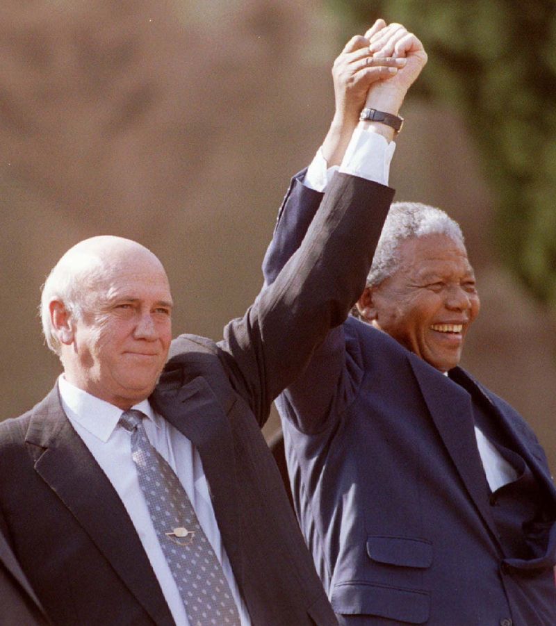 Nelson Mandela & F.W. de Klerk