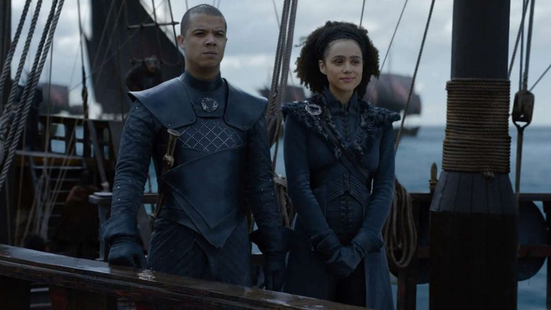 Missandei and Grey Worm (Game of Thrones)