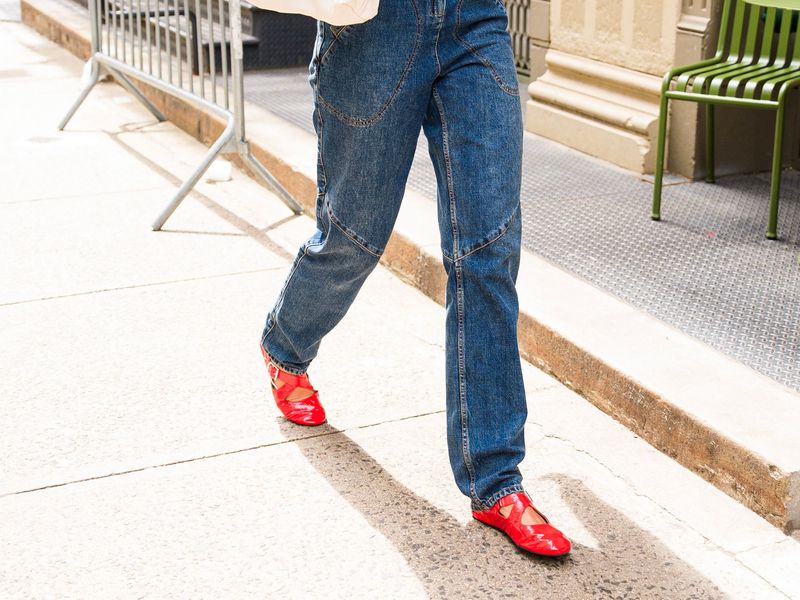 Worn-Out Ballet Flats