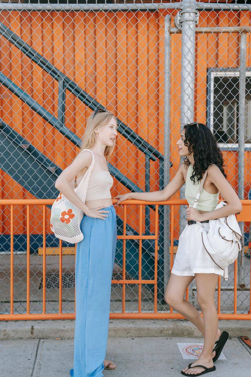 Making small talk with total strangers