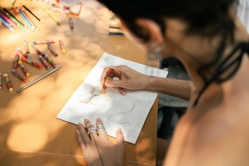 Pick Up a Crayon and Just Draw