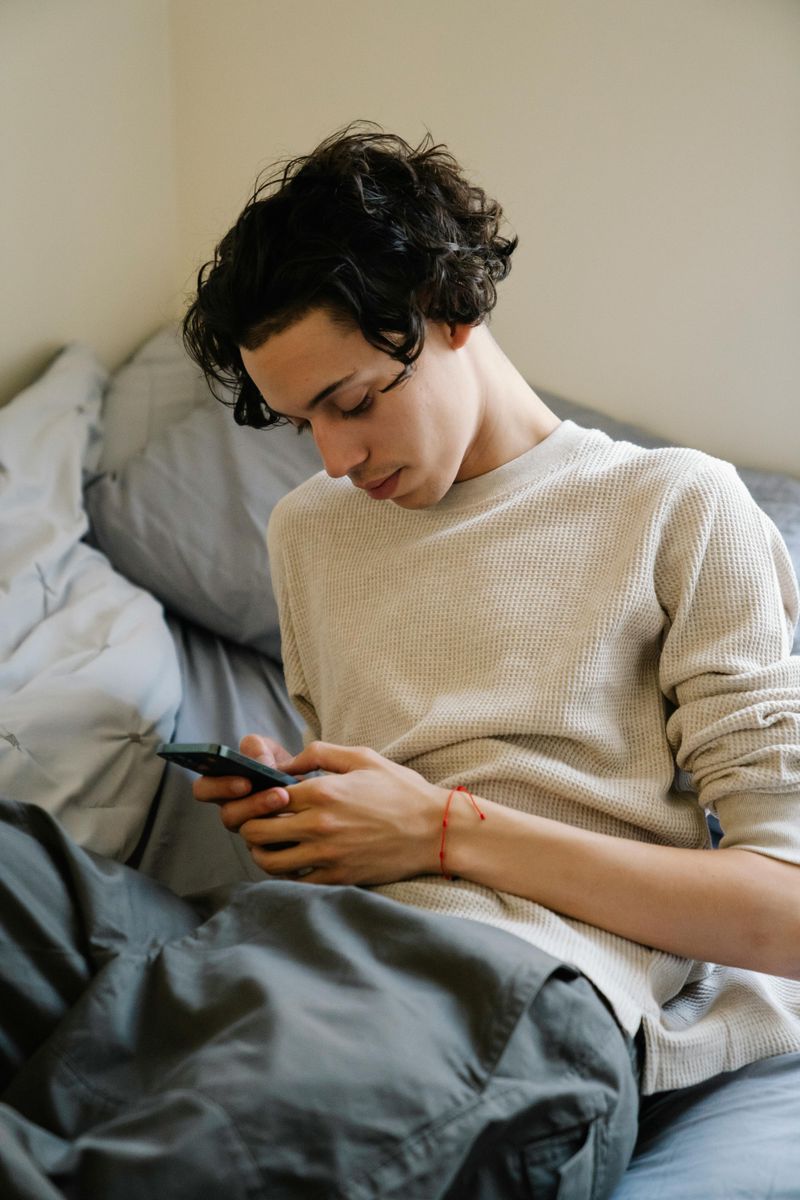 He Texts You First Thing in the Morning