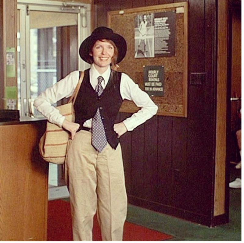 Diane Keaton – Menswear Look