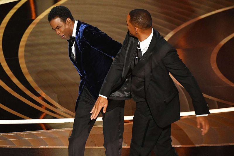 Will Smith slaps Chris Rock at the Oscars (2022)