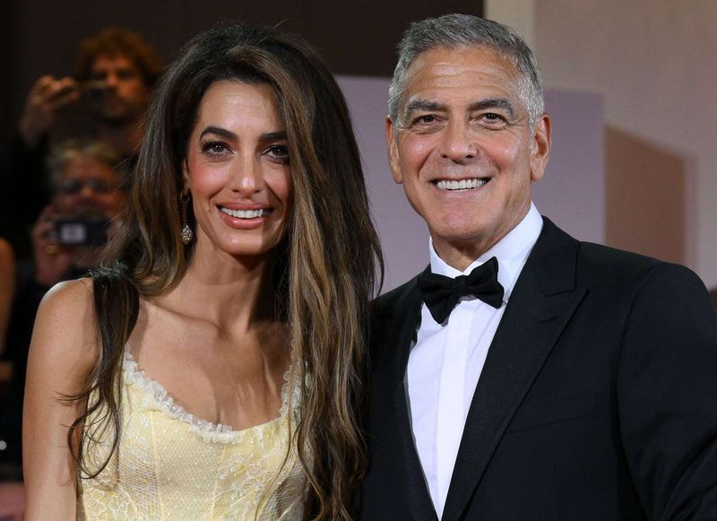 George & Amal Clooney