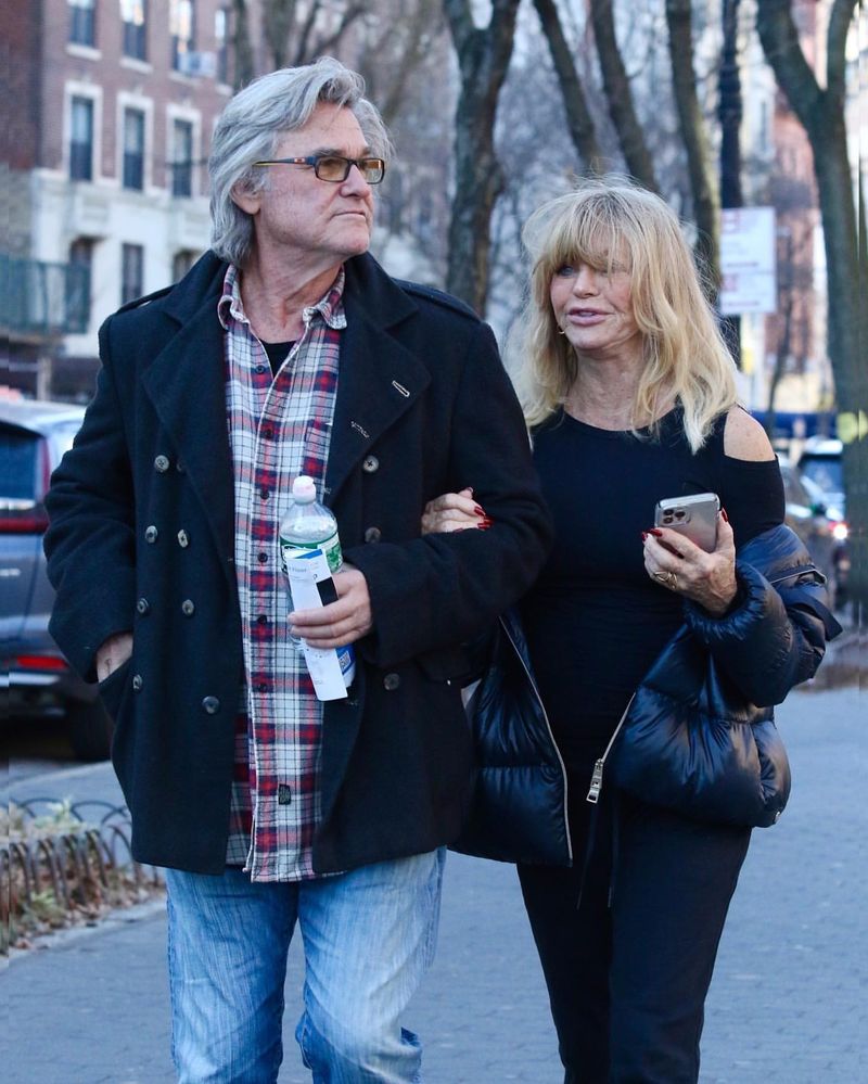Goldie Hawn & Kurt Russell