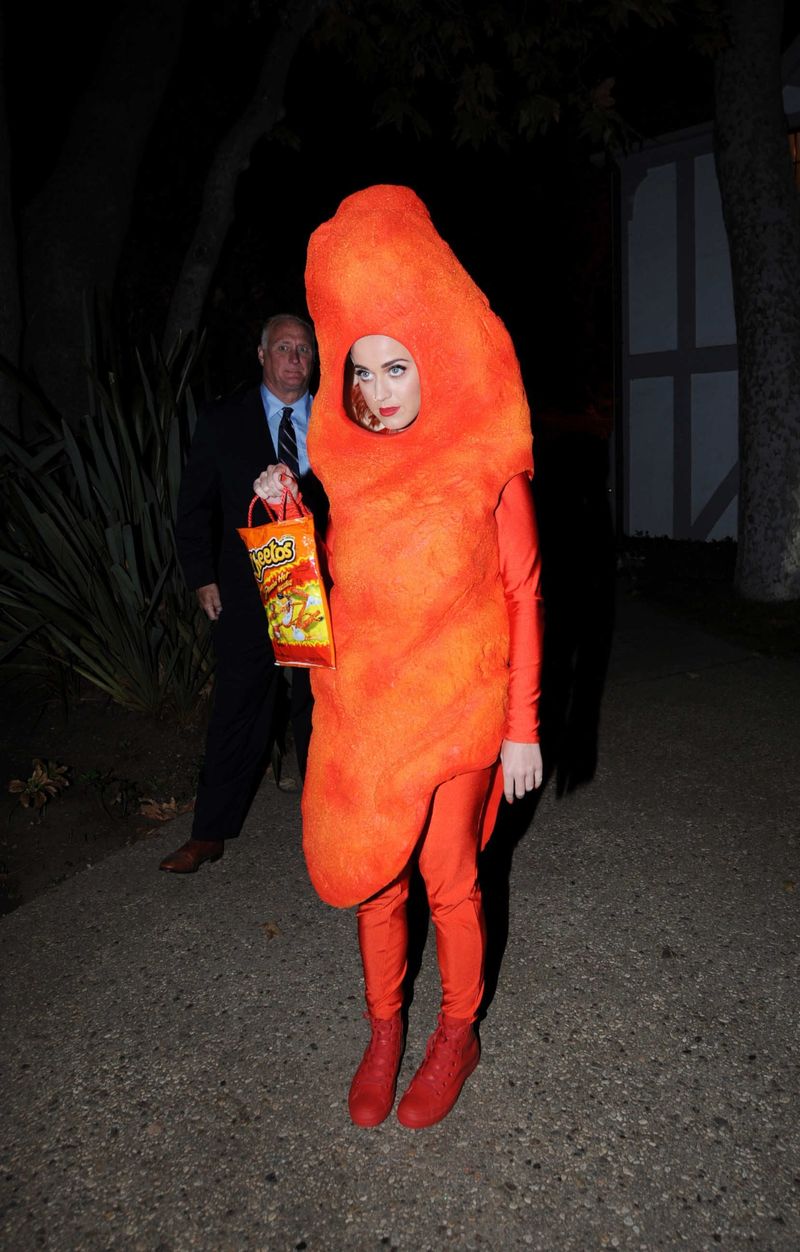Katy Perry as a Cheeto
