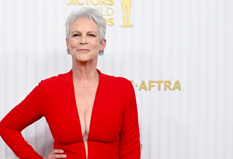 Jamie Lee Curtis at the 2023 SAG Awards