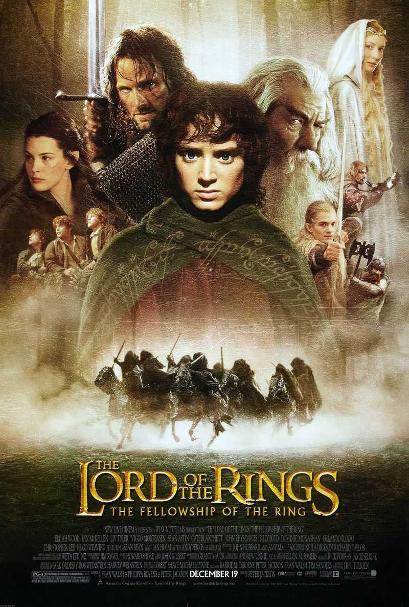 5. The Lord of the Rings: The Fellowship of the Ring (2001)