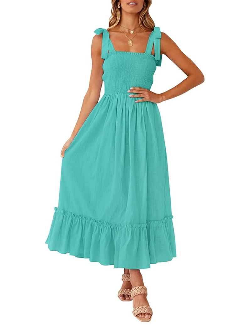 Zesica Smocked Maxi Dress – $40