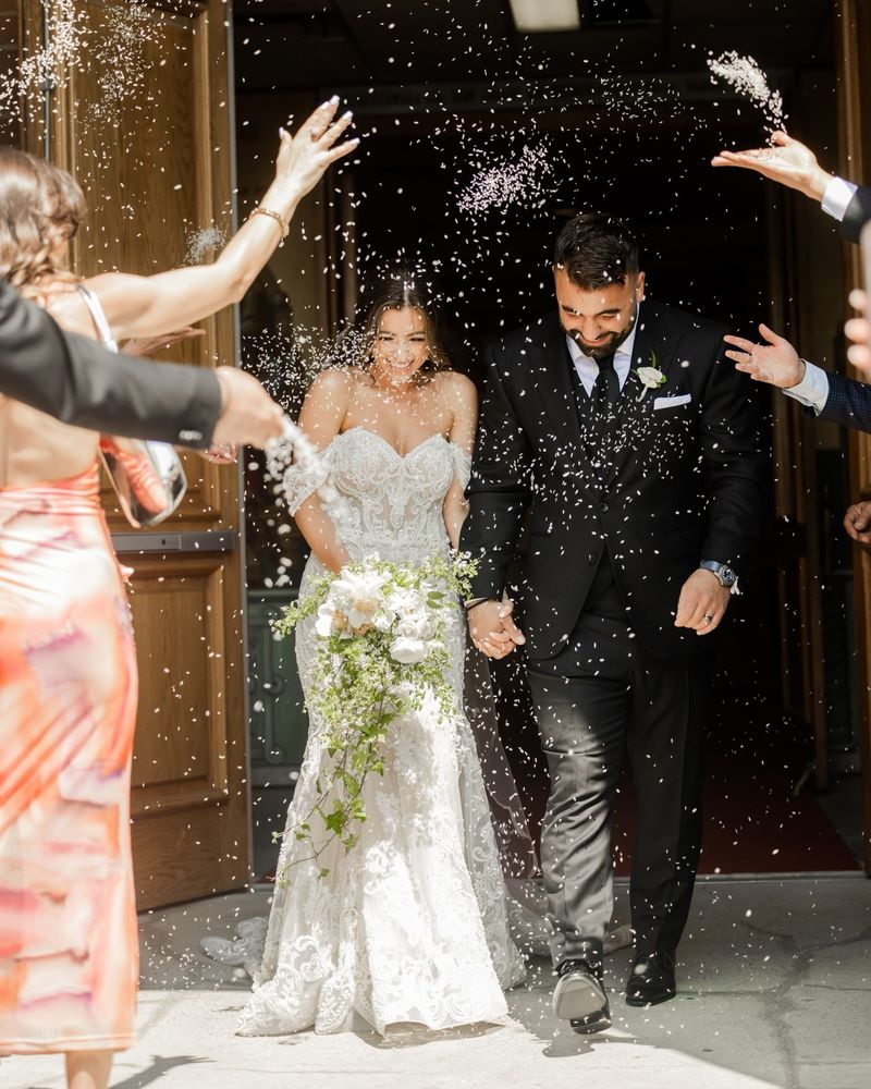 Throwing Rice at Weddings