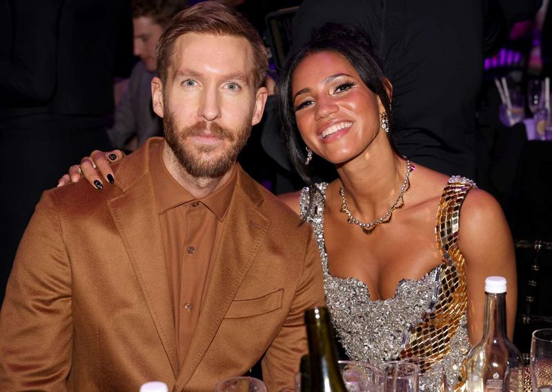 Calvin Harris and Vick Hope