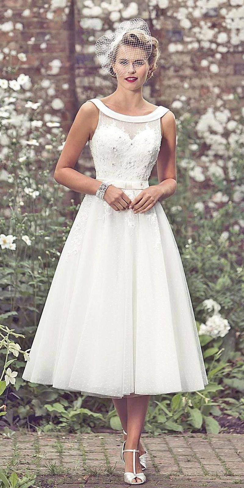 1950s Tea-Length Dress