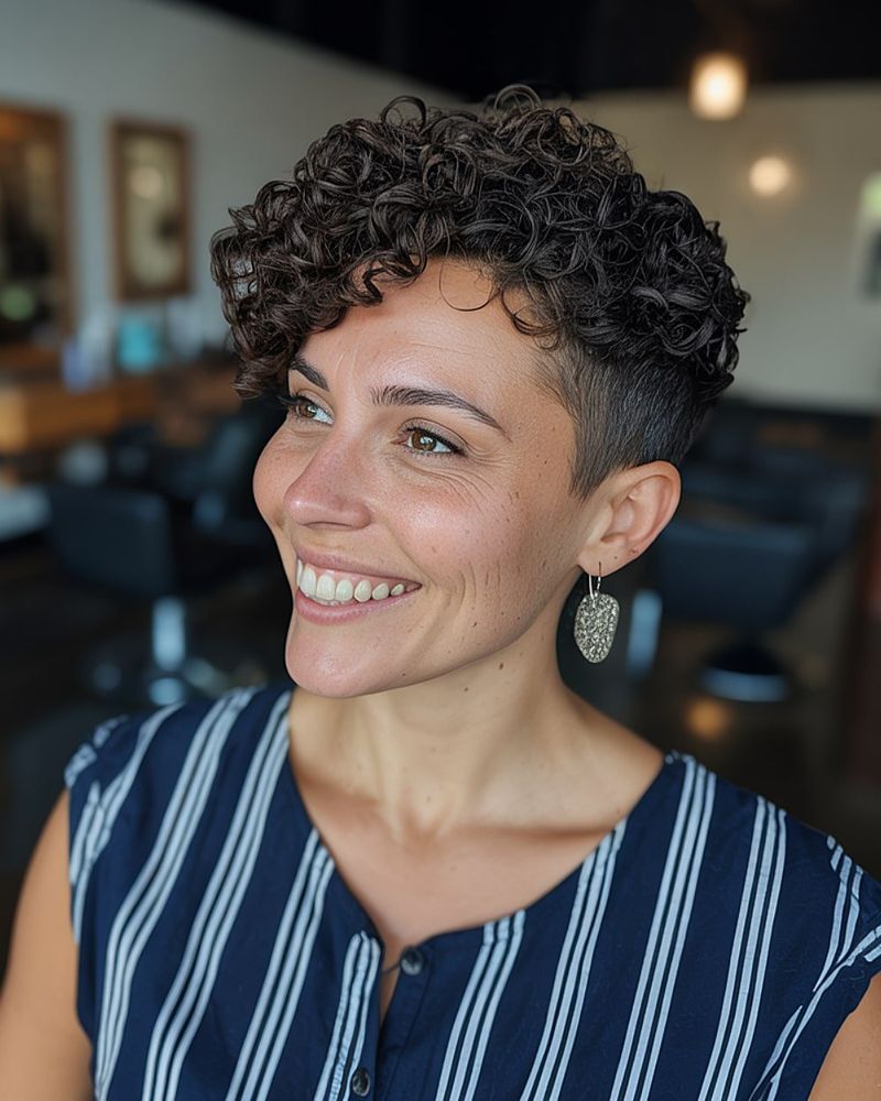 Side-Swept Pixie