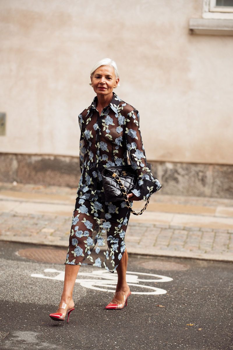 Midi-Length Dresses or Skirts