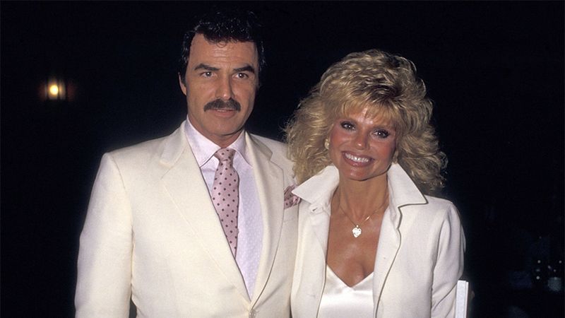 Burt Reynolds and Loni Anderson