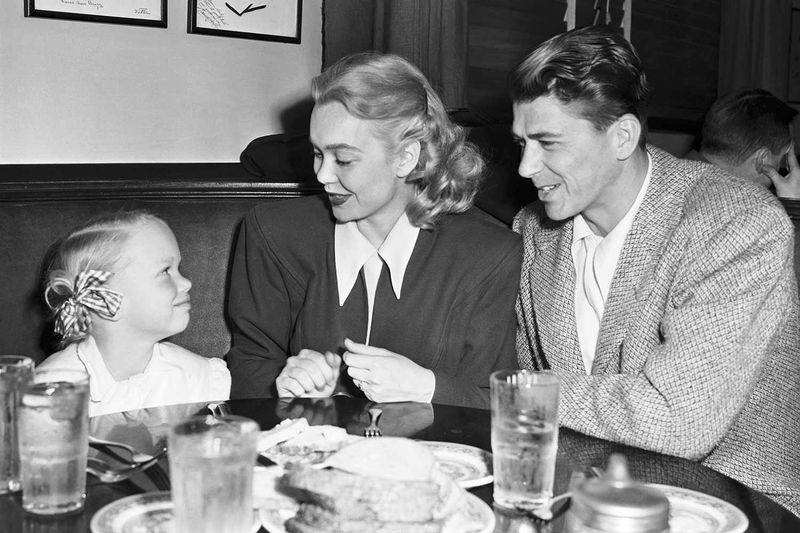 Ronald Reagan & Jane Wyman