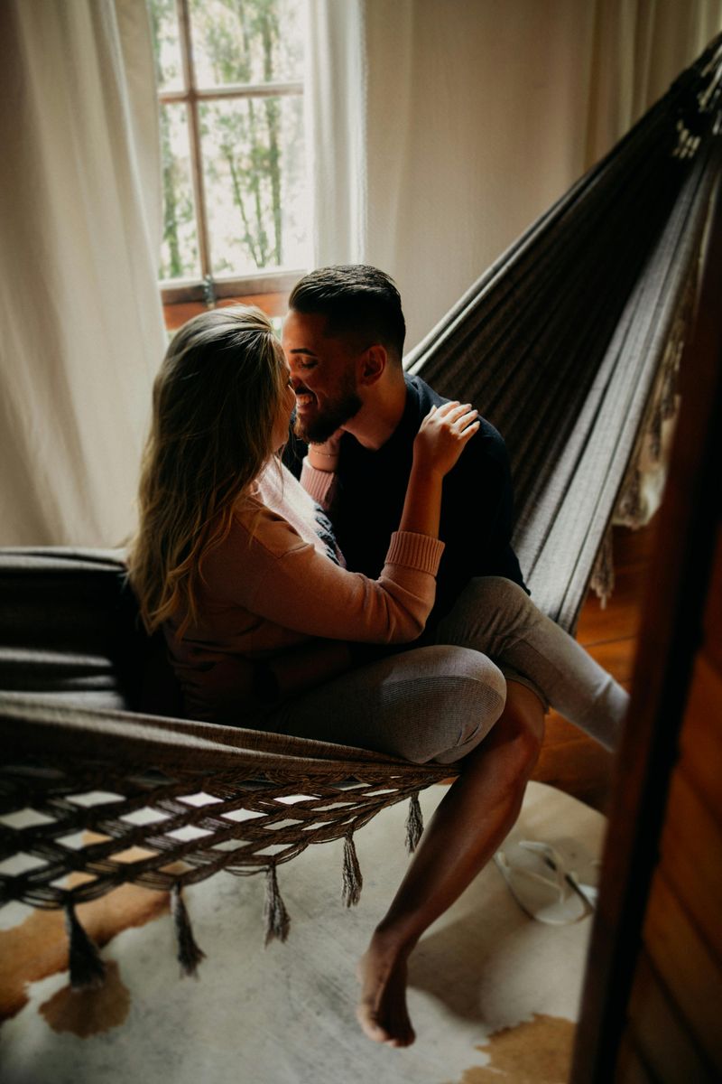 He's Comfortable With Silence Around You