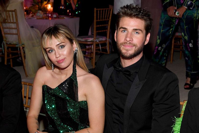 Miley Cyrus and Liam Hemsworth