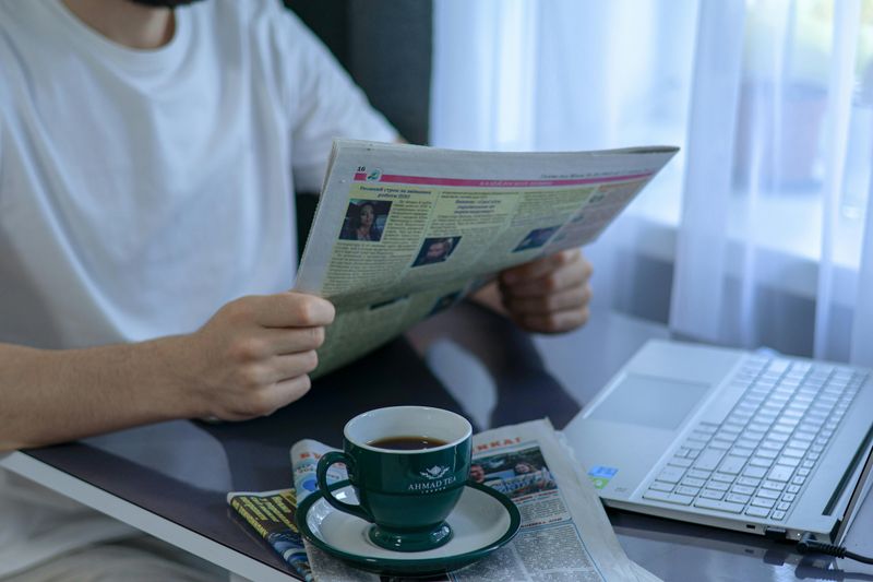 Reading Physical Newspapers