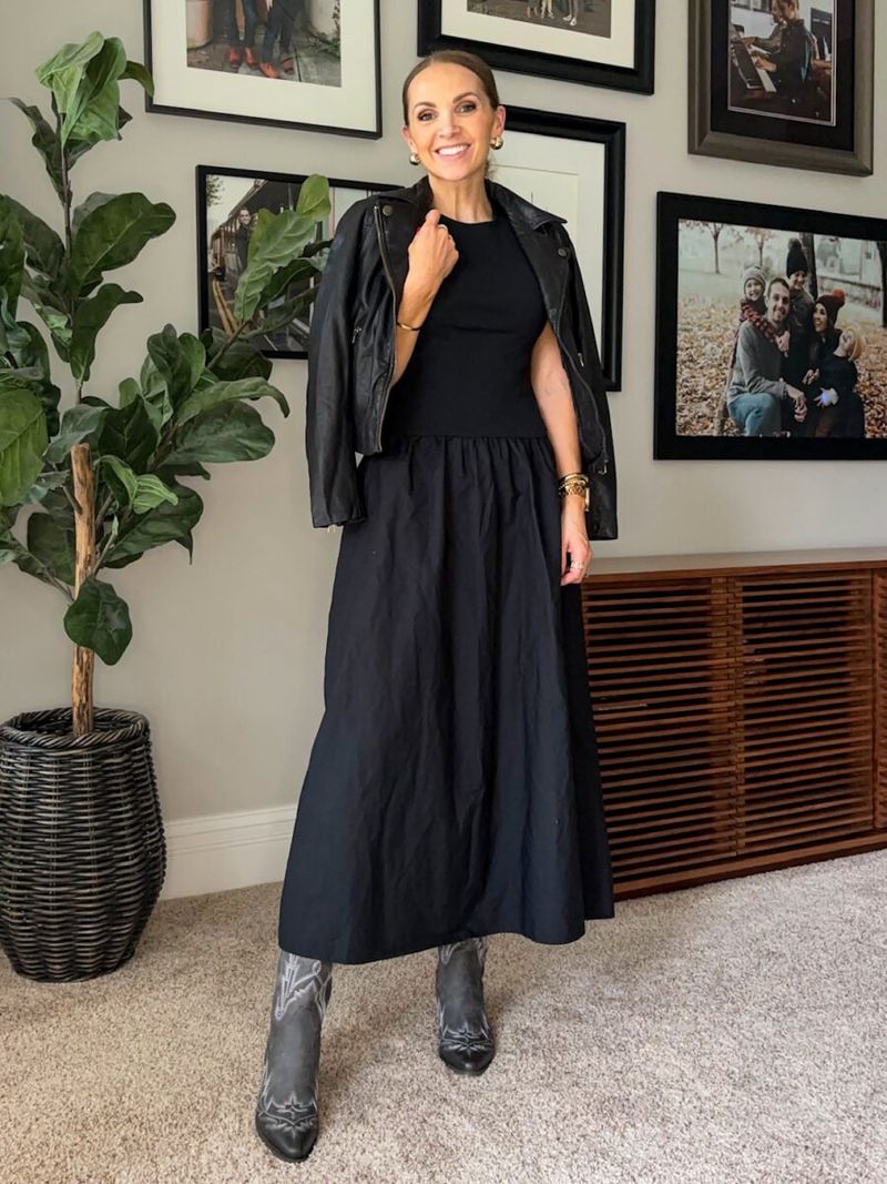 Heavy Boots with Flowy Skirts