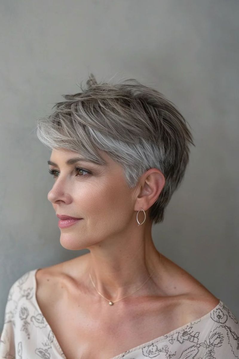 Long Pixie Cut