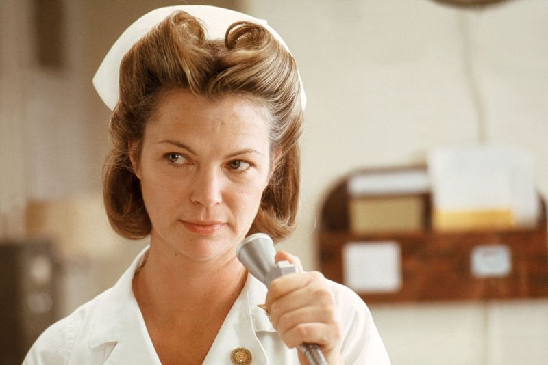 Louise Fletcher as Nurse Ratched (One Flew Over the Cuckoo’s Nest and Ratched)