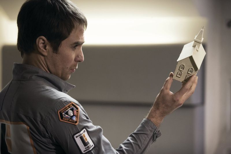 Sam Rockwell in Moon (2009)