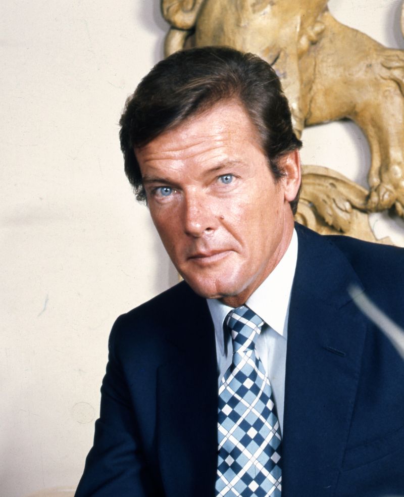 Roger Moore as James Bond