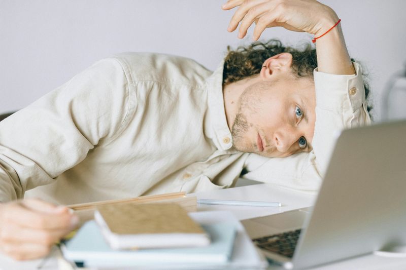 He Distracts with Work or Hobbies