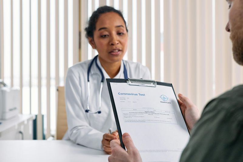 I just got my doctor’s test results…