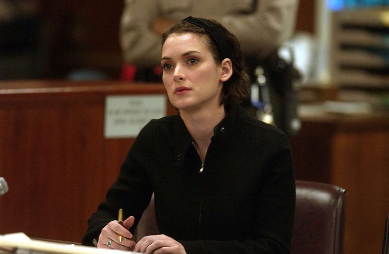Winona Ryder’s Shoplifting Arrest (2001)