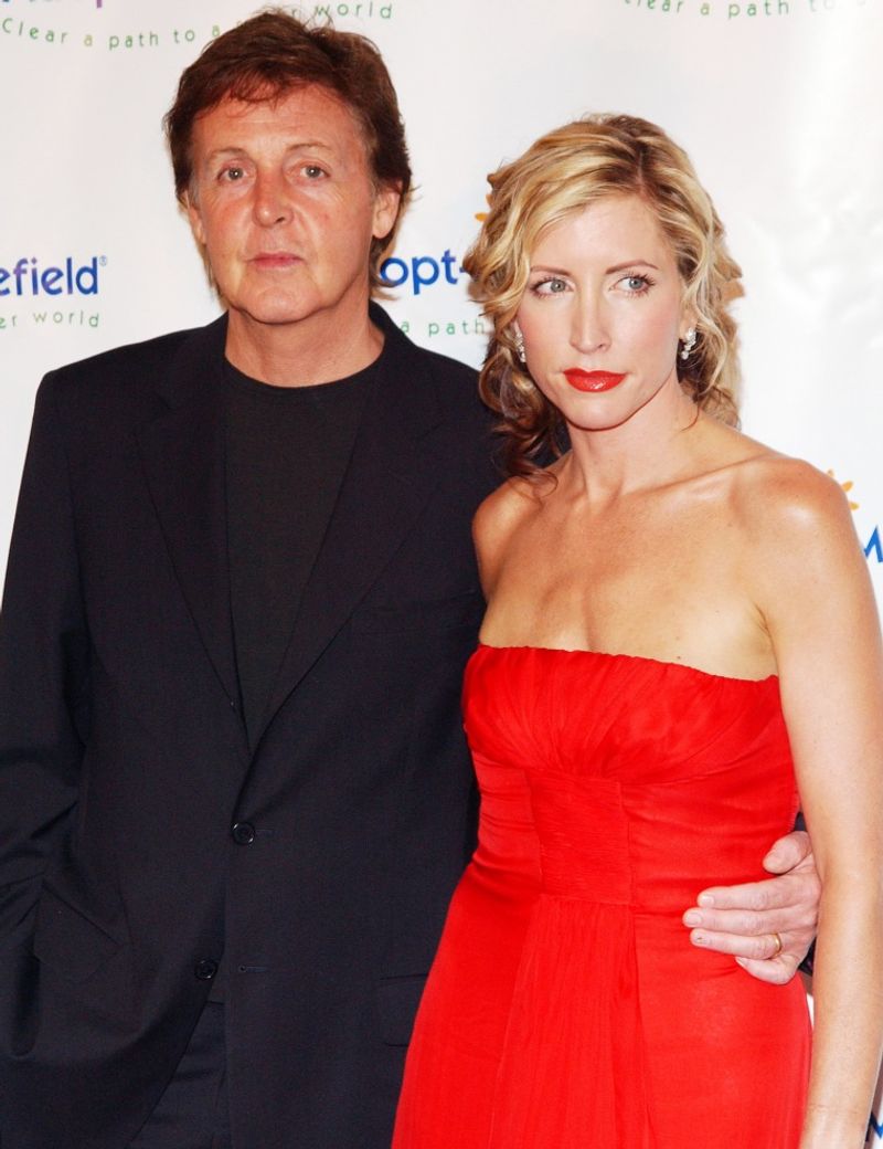 Paul McCartney & Heather Mills (2008)