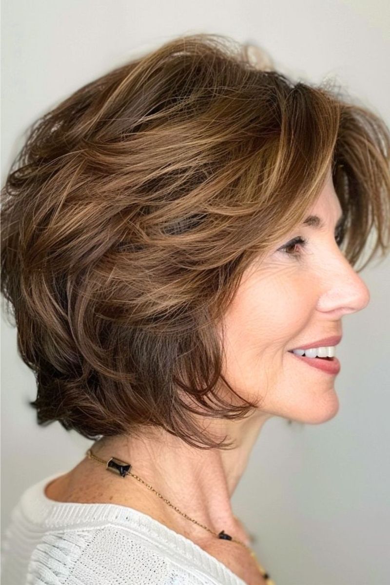 Soft Layered Bob