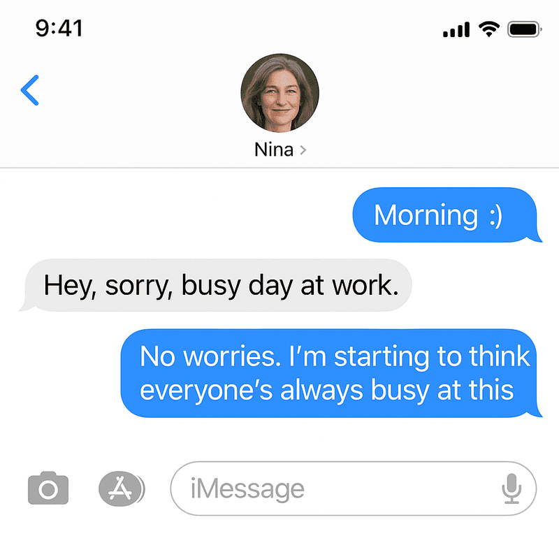 The Slow-Reply Realization