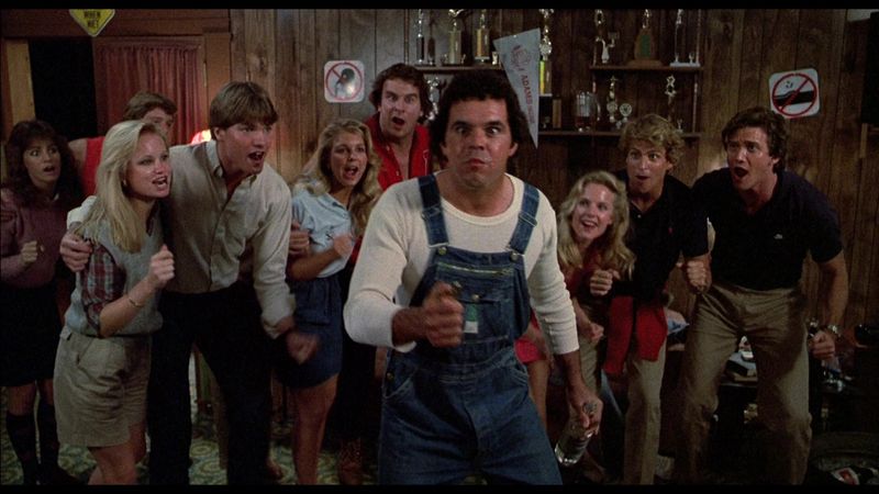 Revenge of the Nerds (1984) – The “mask” seduction scene that implies sexual assault