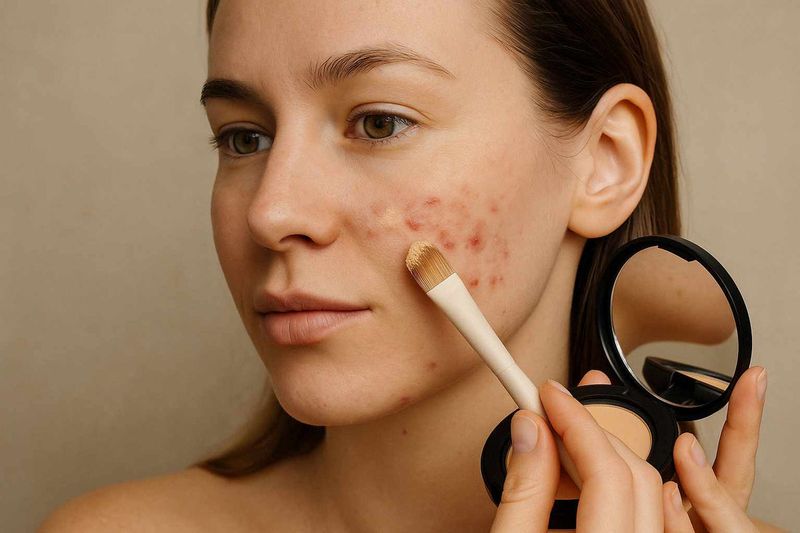 Believing Makeup Causes Acne