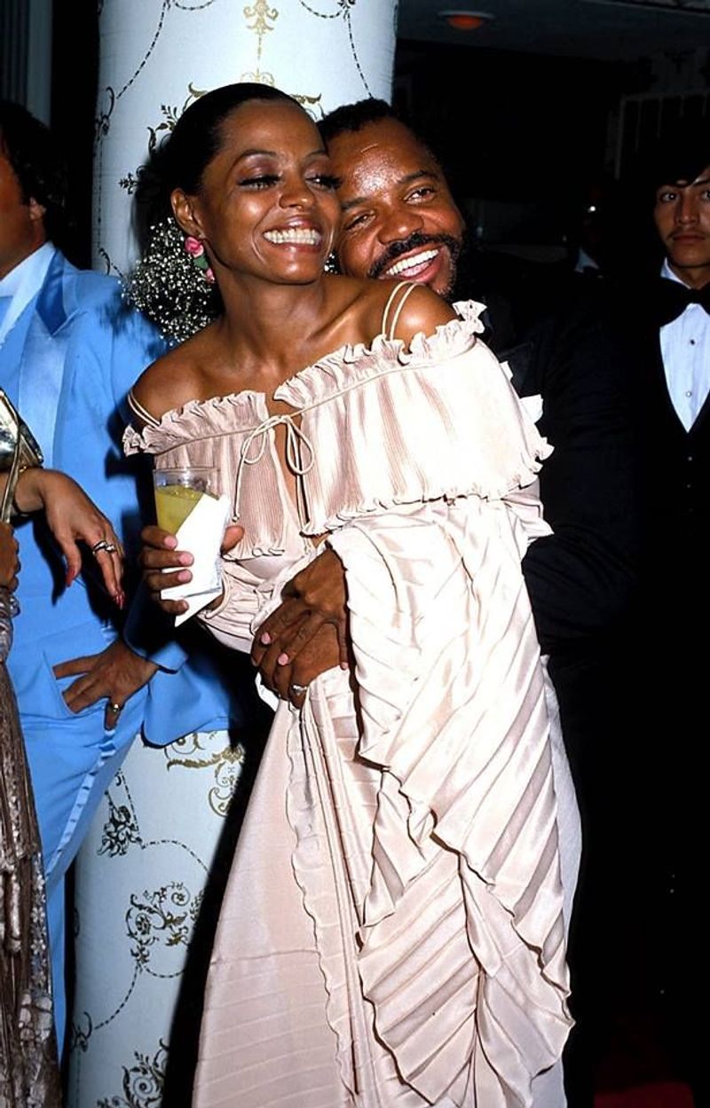 Diana Ross and Berry Gordy