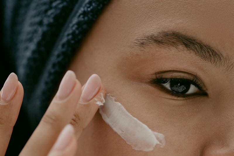 Treat eye area with care