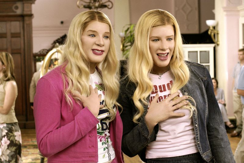 White Chicks (2004) – Racial caricature humor that wouldn’t pass modern standards