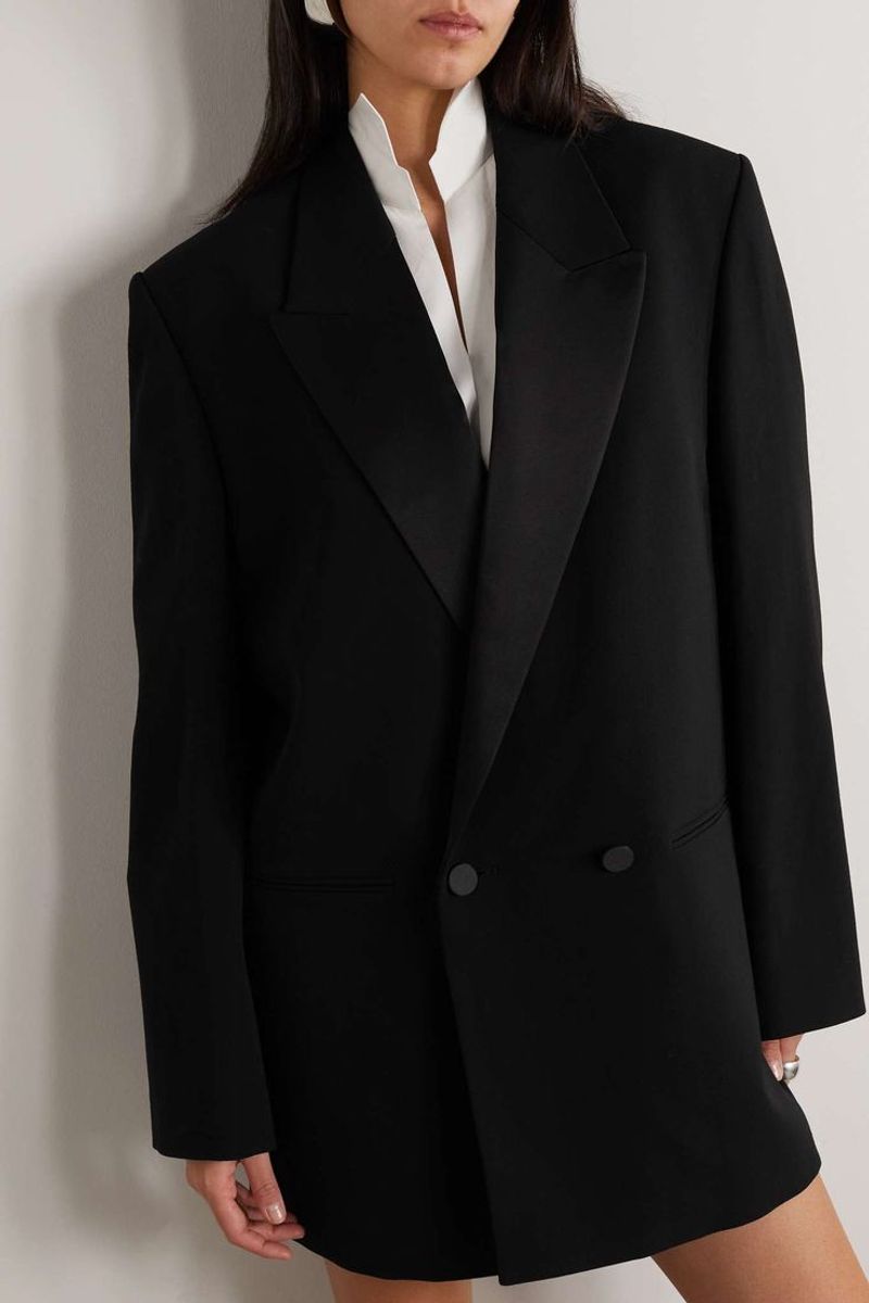 Opt for oversized yet structured blazers