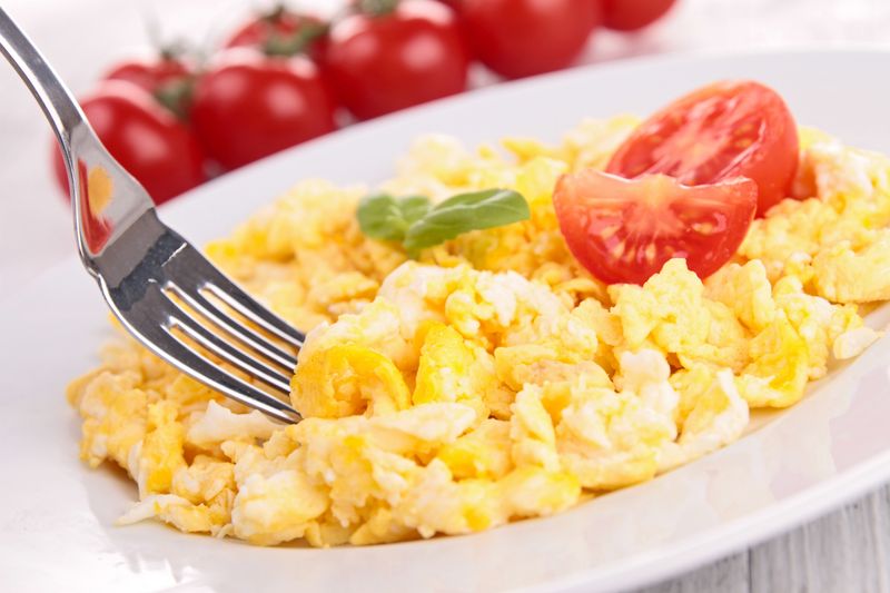 Fluffy Scrambled Eggs