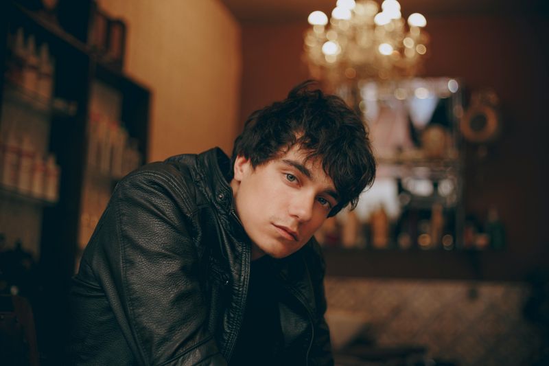 His posture and the way he carries himself